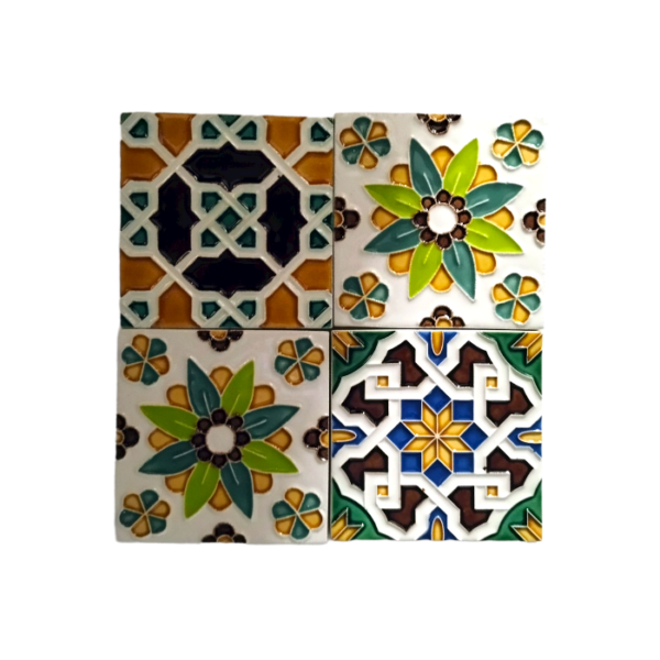 Azulejos Hispano Árabe Pequenos