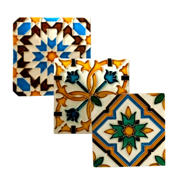 Azulejos Hispano Árabe Pequenos