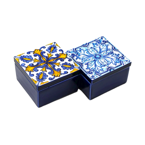 Caixas Azulejo Padrão Sec XVII